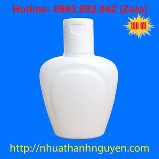 Chai mỹ phẩm nắp bật 100ml giá sỉ