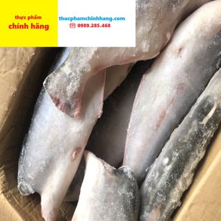 Cá basa đông lạnh nguyên con cắt đầu