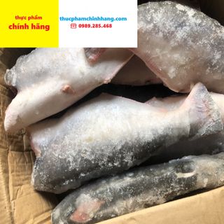 Cá basa đông lạnh nguyên con cắt đầu