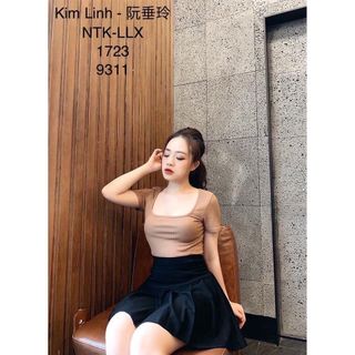 Áo phông cổ vuông chất bozip chuẩn