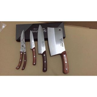 Bộ dao kéo SeKi Nhật Bản 4 món giá sỉ