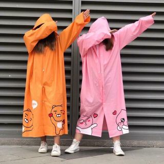 Áo Mưa Hoạt Hình Cute Người Lớn