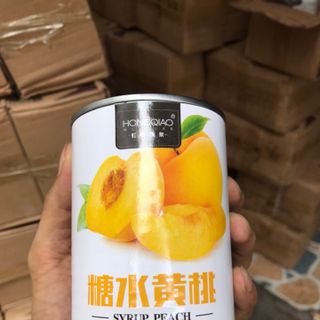 đào ngâm hàn quốc hàng chuẩn thùng sáu lon sẵn hàng tại tphcm