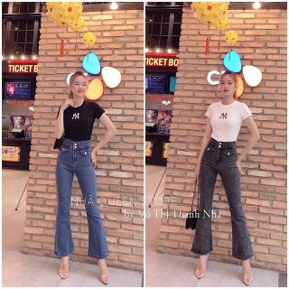 Áo croptop thêu NN