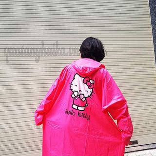 Áo Mưa Hoạt Hình Kitty