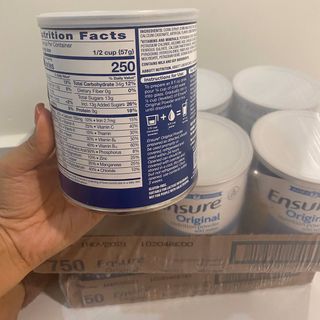 Sữa Ensure Original 397g Mỹ, mẫu mới hộp giấy.