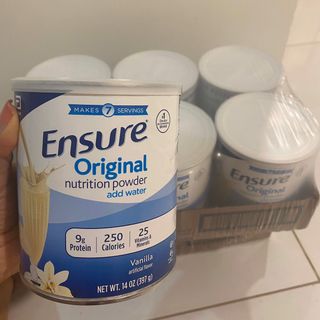 Sữa Ensure Original 397g Mỹ, mẫu mới hộp giấy.