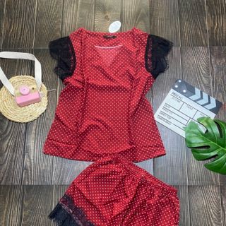 Bộ lụa bi phối ren