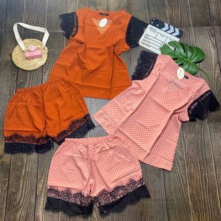 Bộ lụa bi phối ren
