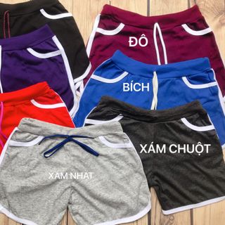 Quần đùi nữ - mặc nhà - tập gym