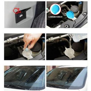 VIÊN SỦI RỬA KÍNH LÁI XE Ô TÔ, 1 VIÊN PHA ĐƯỢC 4 LÍT NƯỚC