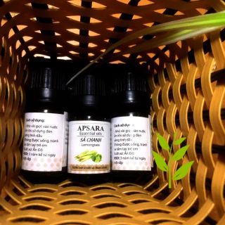 Tinh dầu sả chanh Ấn Độ Apsara lọ 10ml N10. Miễn phí ship.