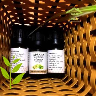 Tinh dầu sả chanh Ấn Độ Apsara lọ 10ml N10. Miễn phí ship.