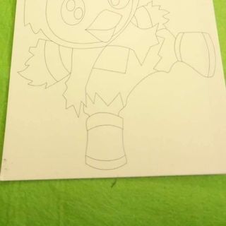 Tượng thạch cao tranh cát tượng thạch cao trẻ em tô màu