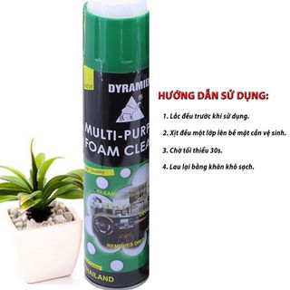 CHAI XỊT BỌT VỆ SINH ĐA NĂNG DYRAMID 650ML