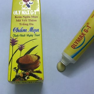 Kem chấm mụn tinh chất nghệ tươi ngừa mụn mờ vết thâm trắng da Oly Max GT giá sỉ