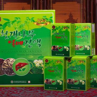 Bổ Gan, Giải Rượu Hovenia - Hovenia Dulcis Thunberg 100 ml *5 gói x 6