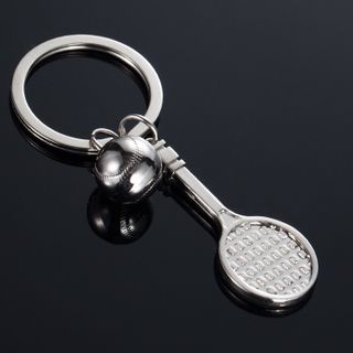 Móc Khóa Vợt Tennis kèm Bóng Tennis