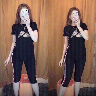 Bộ coton mịn đẹp thêu