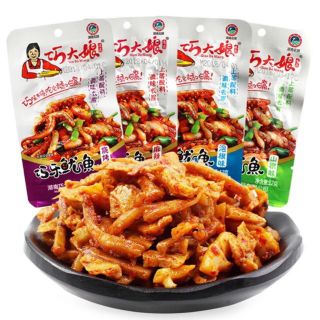 Râu mực cay Tứ Xuyên nhãn hiệu bà nội trợ