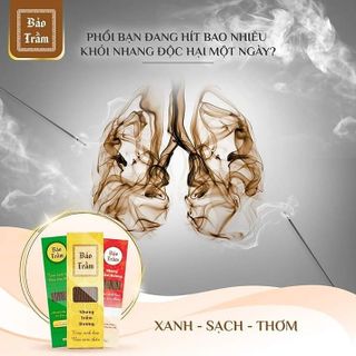 Nhang sạch không hoá chất.