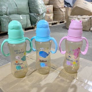 Bình sữa cổ hẹp hình thú Babuu
