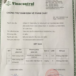 Tinh dầu Bưởi chai nhỏ giọt chai 10 ml