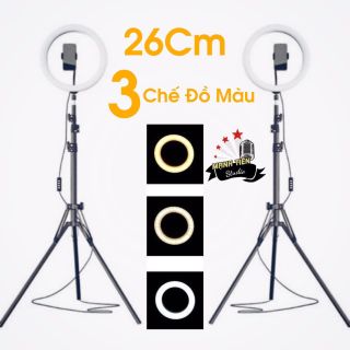 ĐÈN LIVE 26CM - 3 CHẾ ĐỘ