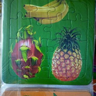 Đủ mẫu Tranh ghép giấy loại dầy 14x14cm nhiều mẫu nhe các bạn