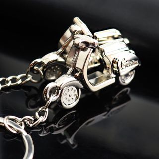 Móc Khóa Xe Vespa Kim Loại