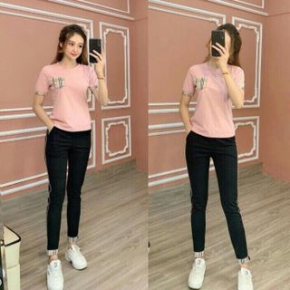 Bộ coton mịn đẹp túi phối
