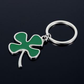Móc Khóa Cỏ 4 Lá May Mắn Mẫu 2