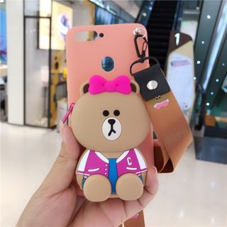 Ốp Lưng Hoạt Hình Kèm Ví Cho Iphone 6/7/8Plus