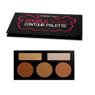 Phấn Tạo Khối 3 Ô Beauty Creations Double Shine And Contour Palette 18g giá sỉ