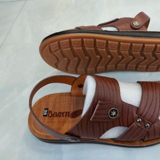 Dép đúc da sịn
