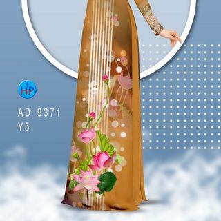 Vải Áo Dài Bản Đồ và Hoa Sen
