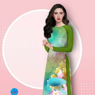 Vải Áo Dài Hoa Sen