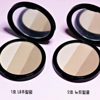 Phấn Tạo khối 3 ô Apieu 3D Contouring K.I.T
