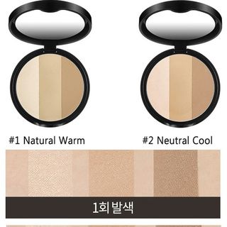 Phấn Tạo khối 3 ô Apieu 3D Contouring K.I.T