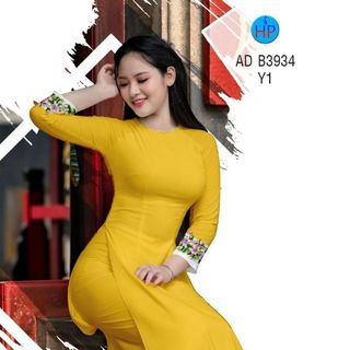 Vải Áo Dài Hoa Và Sọc giá sỉ