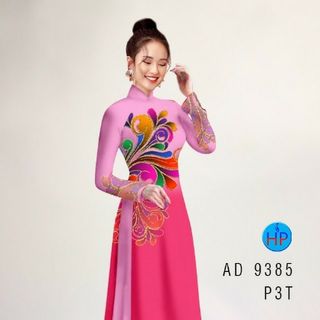 Vải Áo Dài Hoa Văn Phối Màu Đẹp