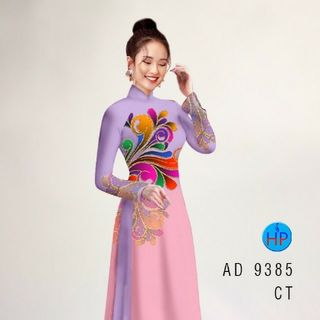 Vải Áo Dài Hoa Văn Phối Màu Đẹp
