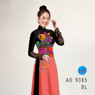 Vải Áo Dài Hoa Văn Phối Màu Đẹp