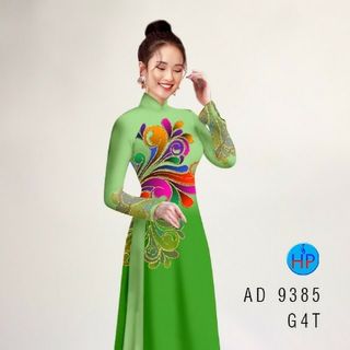 Vải Áo Dài Hoa Văn Phối Màu Đẹp