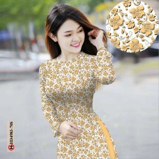 Vải Áo Dài Hoa Nhí