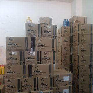 NHỚT XE TAY GA- Shell Advance Ultra 5W40 Scooter 0.8L