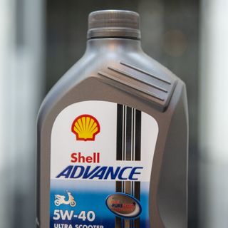 NHỚT XE TAY GA- Shell Advance Ultra 5W40 Scooter 0.8L