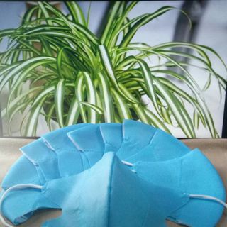 KHẨU TRANG 3D VẢI KHÔNG DỆT (3 MÀU) - MÀU XANH_1set 50 Cái