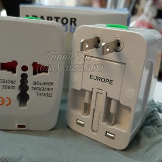 Ổ cắm điện đa năng du lịch Universal Travel Adapter nhiều đầu