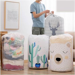 Túi Đựng Chăn Ga Gối Mền Quần Áo Chống Ẩm Hình Trụ